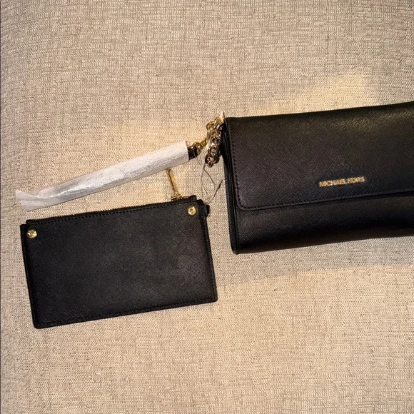 Michael Kors Black Leather Wallet